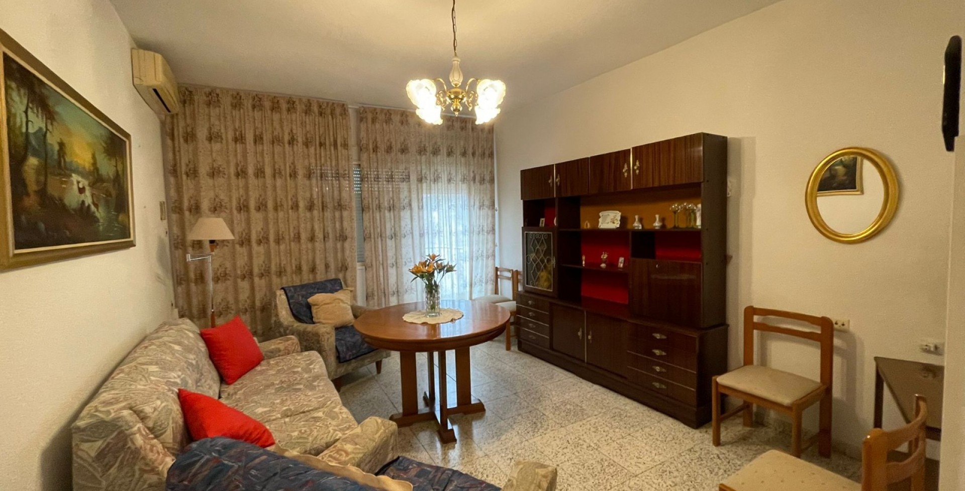 Big lounge at spacious flat, Blanca, Murcia, Spain
