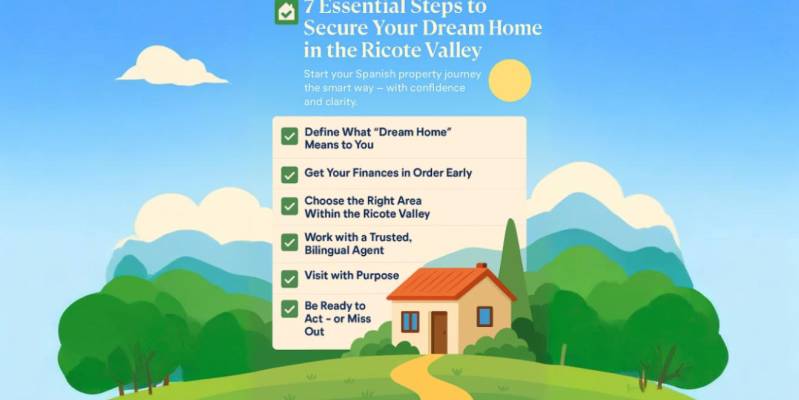 7 Essential Steps to Secure Your Dream Home in the Beautiful Ricote Valley 7 Essential Steps to Secure Your Dream Home in the Beautiful Ricote Valley