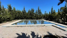 Large pool at country house, Ricote, Murcia, Spain 