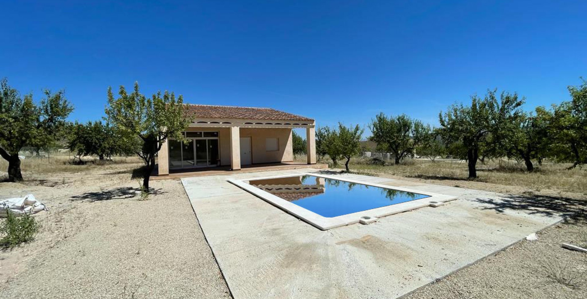Villa de nueva construcción con piscina grande, Ricote, Murcia, Spain