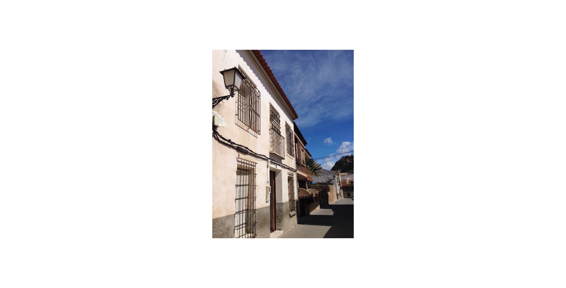 Gran casa de pueblo de doble fachada, Ricote, Murcia, España 